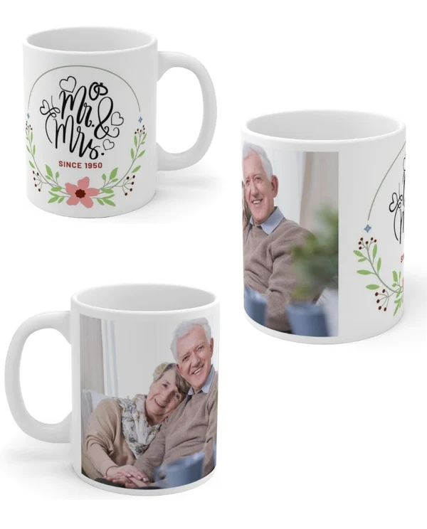 Custom Anniversary Mug For Grandparents