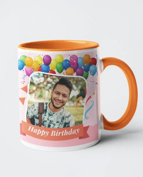 Personalized Happy Birthday Coffee Mug