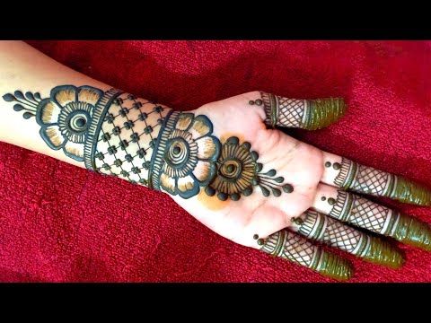 Top 40+ Easy and Simple Mehndi Design Ideas for 2024 | Fashionterest-sonthuy.vn