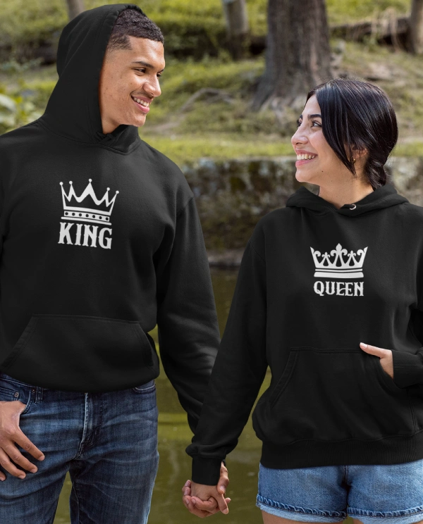 King and Queen Couple Hoodies 4