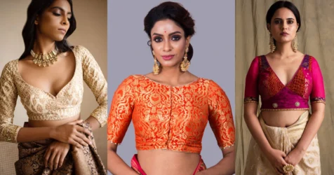 25+ Attractive Trending Banarasi Saree Blouse Design For Women Trending in 2023-24